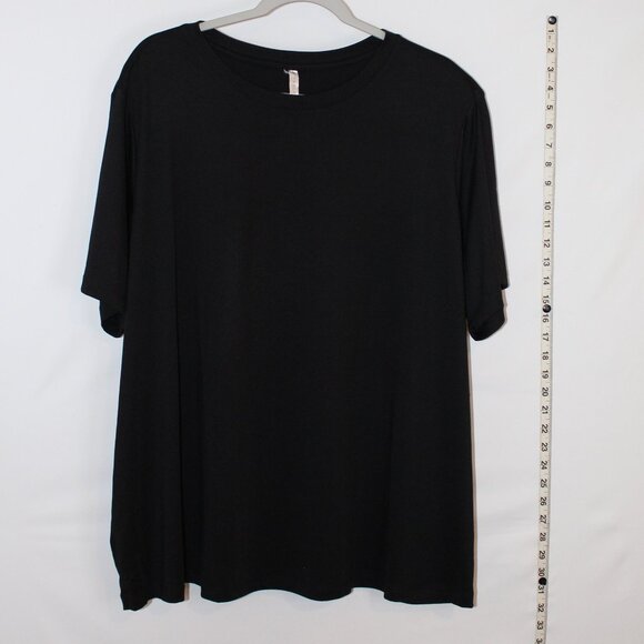 Fabletics Moisture-Wicking Dry-Flex Tee Black Size 2X - barely worn - Picture 1 of 5